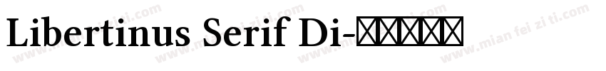 Libertinus Serif Di字体转换